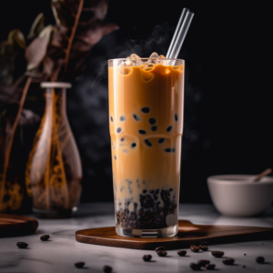 炭焙烏龍奶茶
